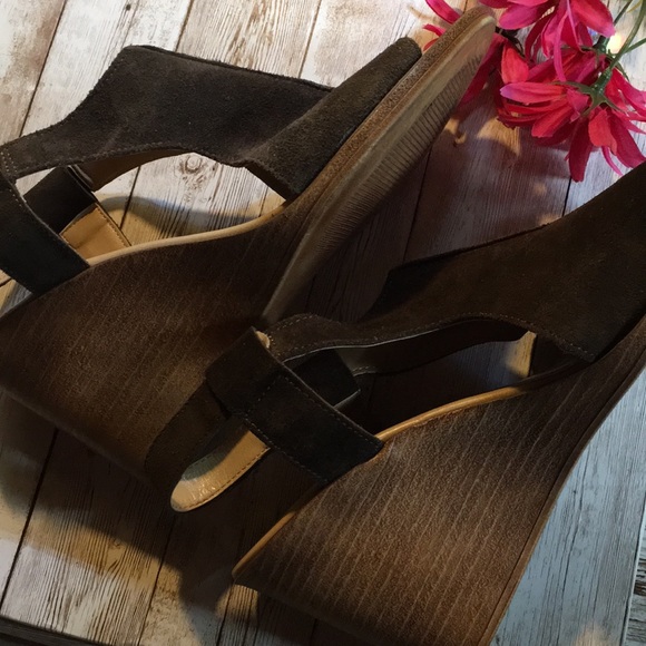 Barbara Barbieri woman’s sandals wedges size 7.5 - Picture 10 of 10